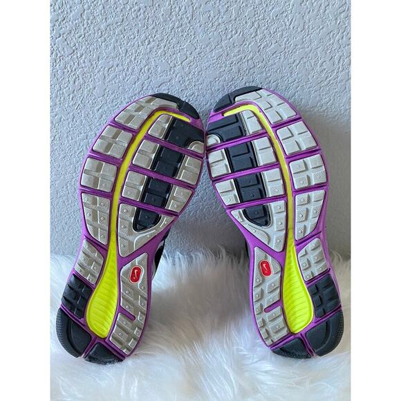 Nike Lunar Fit Sole US 8 Athletic Women's Running Sneakers Black Lace Up - Picture 10 of 12